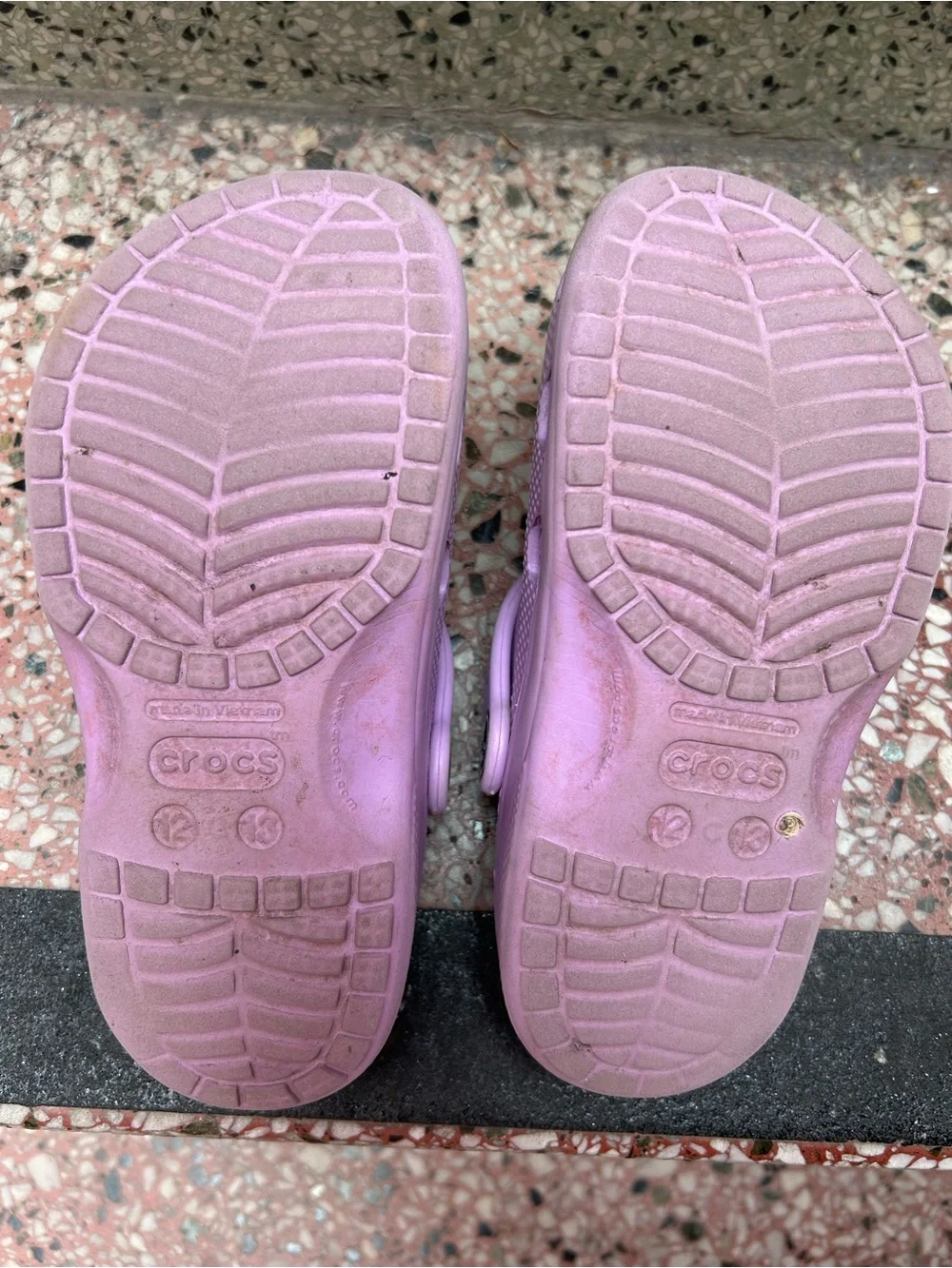 CROCS Kids Lavender Purple Classic Clogs